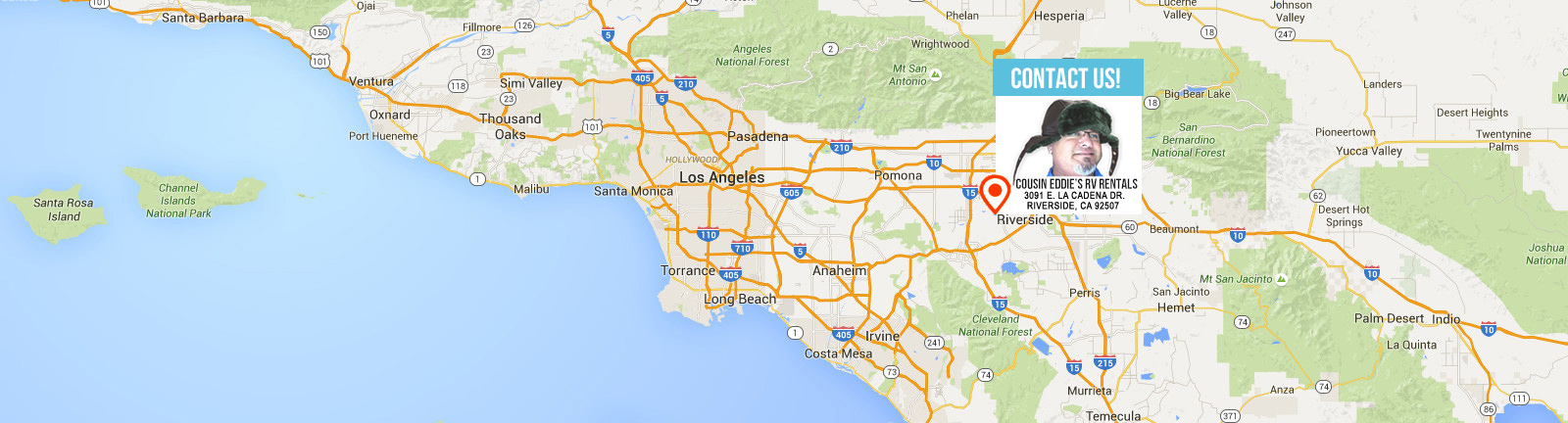 Cousin Eddies' RV Rentals location